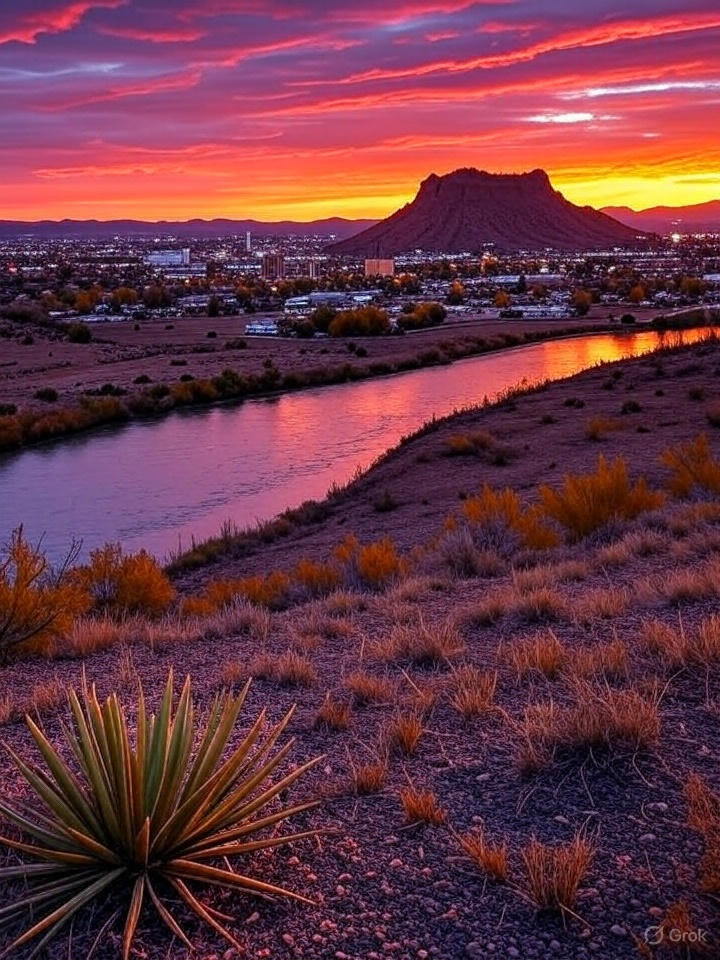 View of Bloomfield, NM