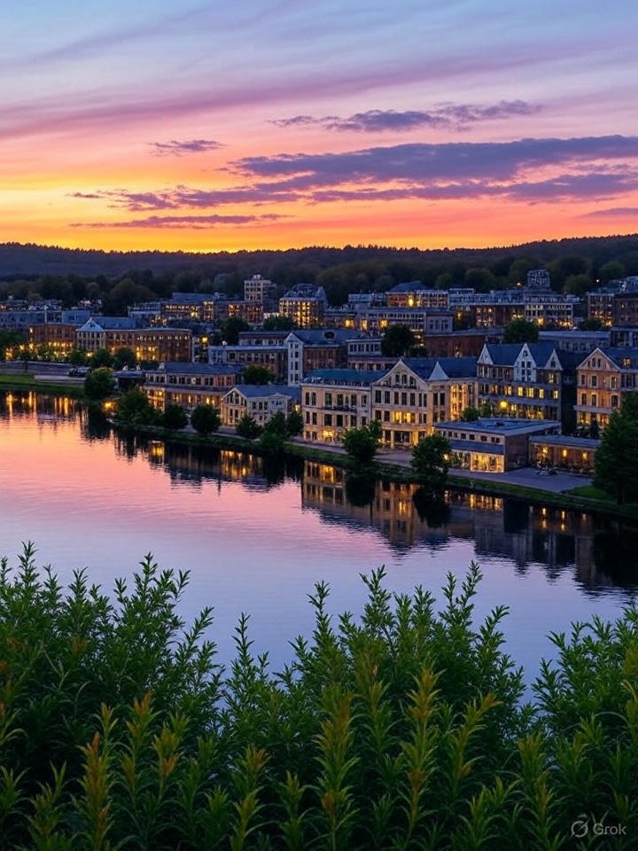 View of Claremont, NH