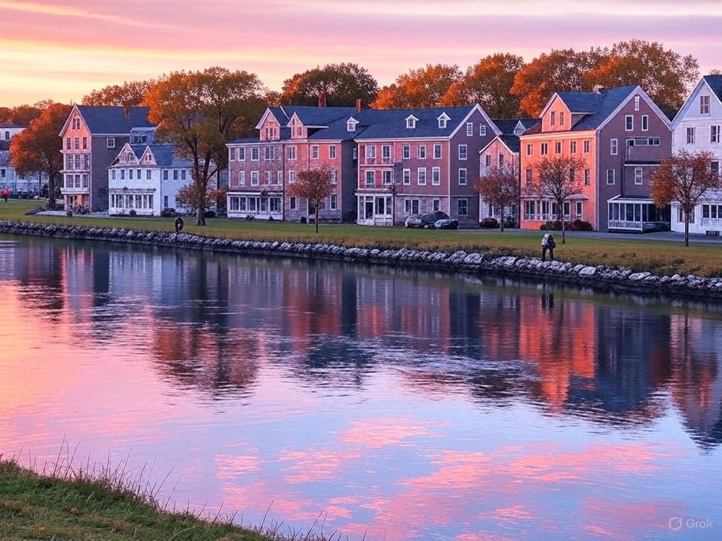 View of Falmouth, ME