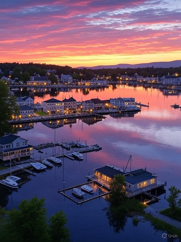 View of Laconia, NH