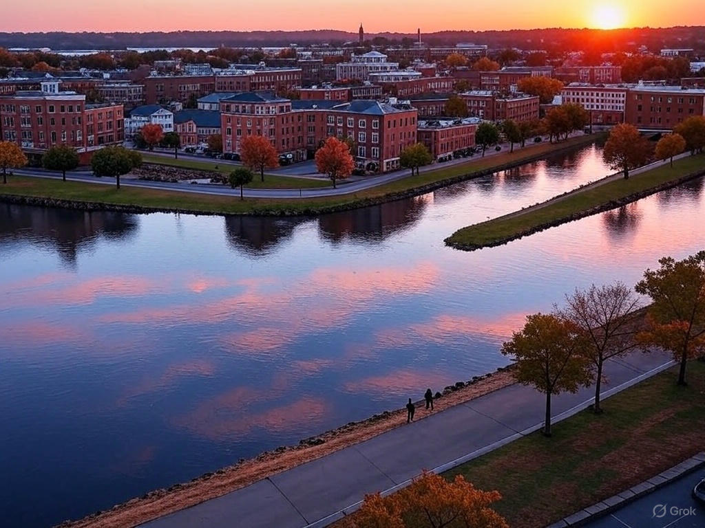 View of Newport News, VA