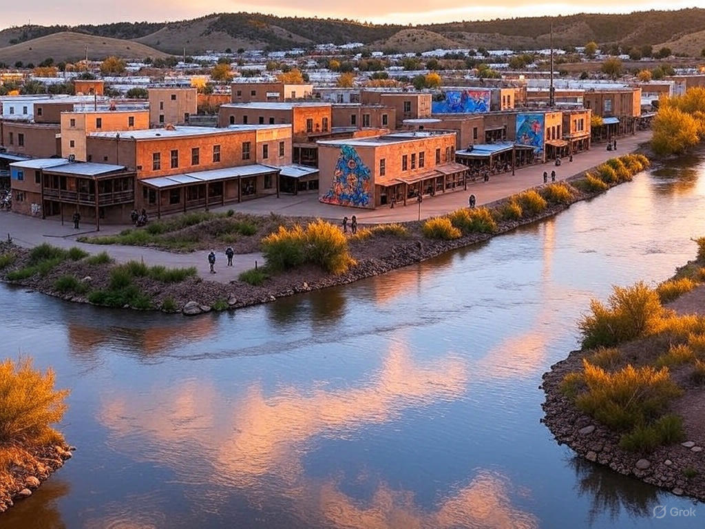 View of Silver City, NM