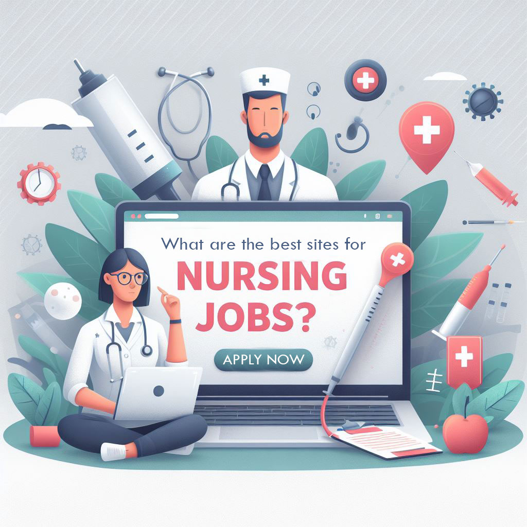 Nurse and doctor looking at a computer screen. Registered Nurse Jobs